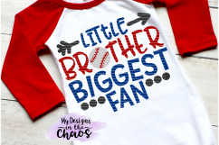 Baseball Brother SVG | Little Brother SVG | Baseball SVG | Silhouette | Cricut | PNG EPS DXF Product Image 1