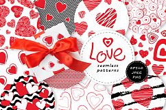 Love seamless patterns Product Image 1