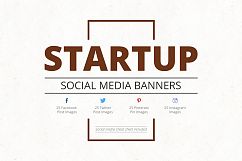 Startup Social Media Banners Product Image 1