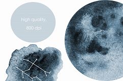 Star Constellation Zodiac watercolor Product Image 7