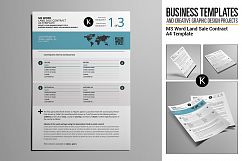 MS Word Land Sale Contract A4 Template Product Image 1