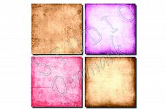Romantic Grunge Digital Scrapbook Paper Product Image 3