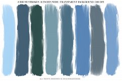 Brush Strokes, Digital Brush Strokes Product Image 2