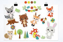 Woodland animals graphics and illustrations Product Image 5