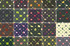 Vector Fruits Patterns Pack Product Image 6