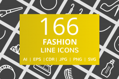 166 Fashion Line Inverted Icons Product Image 1