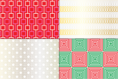 Mod Christmas Mix &amp; Match Pattern Bundle Product Image 3