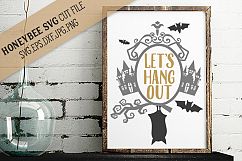 Let's Hang Out SVG Cut File Product Image 1