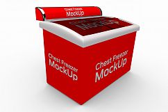 Chest Freezer Mock-up Product Image 8