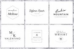 Minimal Premade Logo Bundle V05 Product Image 8
