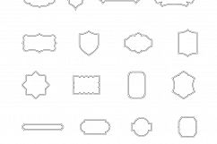 Vintage Frames, Labels, Badges Product Image 8
