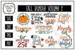 Fall SVG Bundle Volume 2 -- UPDATE 3 New Designs Added Product Image 1