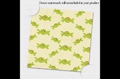 12 Bakery Digital Papers in Spring Flower Theme Color Product Image 3