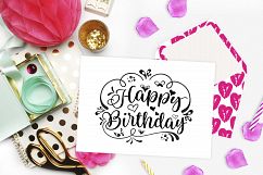 Happy Birthday SVG DXF PNG EPS Product Image 2