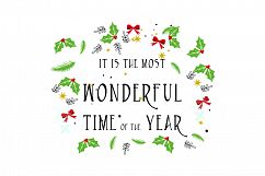 Wonderful time of the year - SVG Bundle 16 Designs Product Image 2