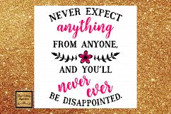 Inspirational Dxf, Motivational Dxf, Svg Files, Sayings Dxf, Product Image 1