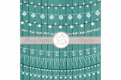 Vector lights clipart, String Lights Clipart Product Image 3