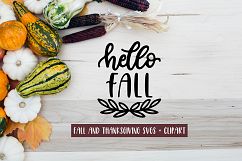 Fall and Thanksgiving SVG Cut Files Product Image 1