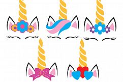 Five Unicorns SVG Product Image 1