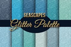 Seascapes Blue Palette Glitter Backgrounds Product Image 1