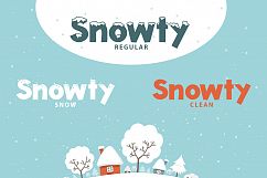 Snowty 3 Font Product Image 3