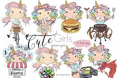 Cute Girls And Unicorn Girls Collection Product Image 12