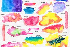 Watercolor Textures + BONUS Product Image 2
