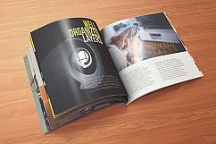 SQUARE MAGAZINE BROCHURE CATALOG MOCKUPS Product Image 5