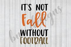 Fall SVG, Football SVG, SVG Files, DXF File Product Image 1