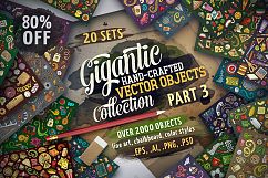 -80 OFF / Cartoon Objects Gigantic Bundle/ Part3 Product Image 1