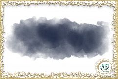Nautical Navy Blue Brush Strokes 24 PNG - transparent background images Product Image 5