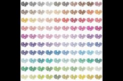 100 Chiffon Bow Clip Arts, Fashion Clip arts, Princess Bow Product Image 5