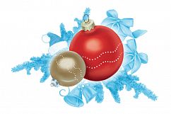 Christmas elements hand painting vector Product Image 1