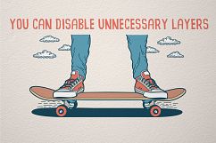 Skateboarding Print Product Image 5
