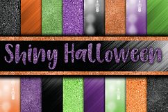 Shiny Halloween Digital Papers Product Image 1