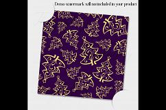 24 Pink and Purple Holiday Christmas Digital Papers Product Image 2