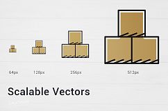 500 Modern Icons Bundle Product Image 5