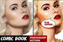 Comic Book Photoshop Action Product Image 1