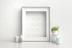 Styled Stock Photography, Frame Mockup, white Frame mockup, Styled Photography Mockup, stock photo Product Image 1