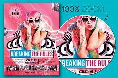 Breaking The Rules Flyer Template Product Image 2