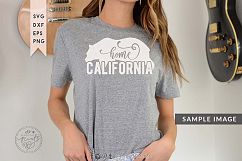 California bear SVG DXF EPS PNG Product Image 2