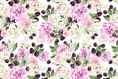 14 Hand drawn watercolor patterns Product Image 6