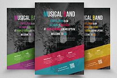 Musical Band Concert Flyer Template Product Image 1