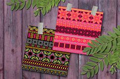 Tribal Vector Seamless Patterns Product Image 2