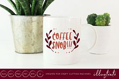 Life is too short for bad coffee SVG Cut File / DXF / PNG Product Image 6