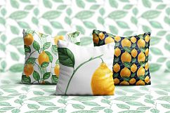Lemon Garden. Botanical Watercolor Product Image 3