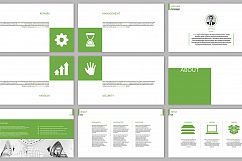 Clarity Company Minimal PowerPoint Template Product Image 7