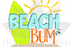 Beach Bum SVG Product Image 2