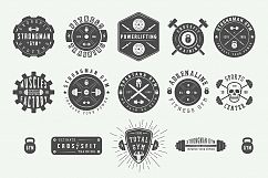 Vintage Gym Emblems Bundle Product Image 2
