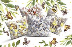 Beautiful watercolor butterflies Product Image 7